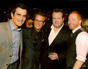 The cast of Modern Family with Norm Roper